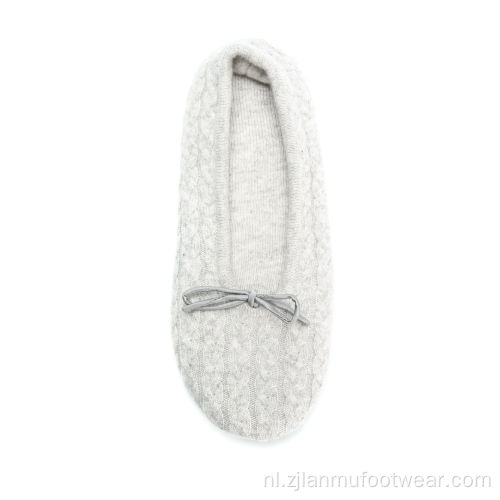 Wool Cashmere Knit Sock Slippers
